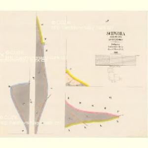 Schwora - c7575-2-005 - Kaiserpflichtexemplar der Landkarten des stabilen Katasters