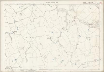 Cheshire LXVII.1 (includes: Checkley cum Wrinehill; Madeley; Woore) - 25 Inch Map
