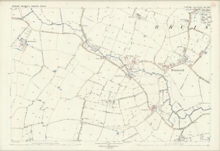 Suffolk XLIX.6 (includes: Badingham; Bruisyard; Cransford) - 25 Inch Map