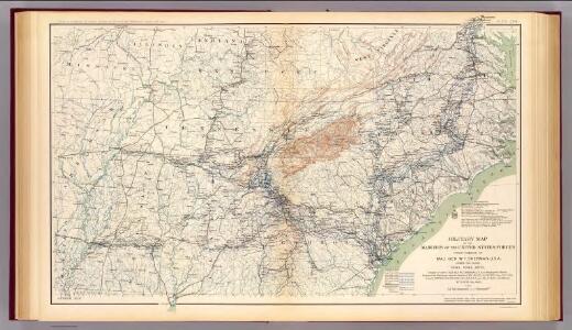 Military map, W.T. Sherman.