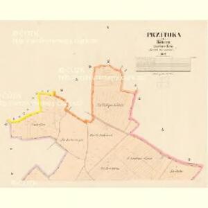 Przitoka - c6256-1-001 - Kaiserpflichtexemplar der Landkarten des stabilen Katasters