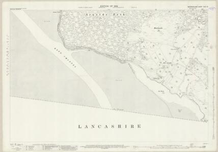Westmorland XLVI.13 (includes: Arnside; Silverdale) - 25 Inch Map