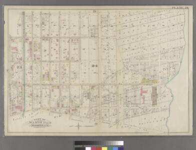 Plate 26: Bounded by Kingston Avenue, Malabone Street, New York Avenue, Montgomery Street, Rogers Avenue, Crown Street, Bedford Avenue and Herkimer Street.