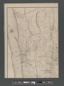 Map of upper New York City and adjacent country showing the city above 125th Street. The City of Yonkers and Townships of East Chester, Westchester, Pelham, New Rochelle. . . Mamaroneck. Made by actual surveys under the direction of R. W. Burrowes, C....