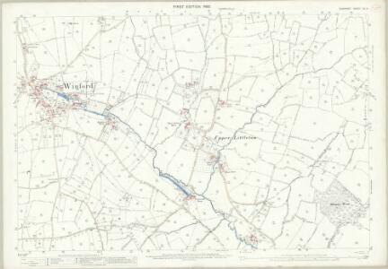 Somerset XII.5 (includes: Chew Magna; Chew Stoke; Dundry; Winford) - 25 Inch Map