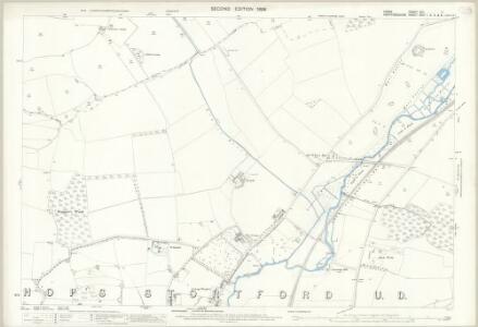 Essex (1st Ed/Rev 1862-96) XXII.11 (includes: Birchanger; Bishops Stortford; Farnham) - 25 Inch Map