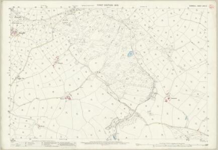 Cornwall LXXIII.14 (includes: Sennen; St Buryan; St Just in Penwith) - 25 Inch Map