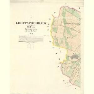 Lhottapodhrady - m2317-1-002 - Kaiserpflichtexemplar der Landkarten des stabilen Katasters