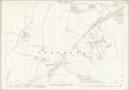 Norfolk LXIII.4 (includes: Beeston St Andrew; Sprowston) - 25 Inch Map