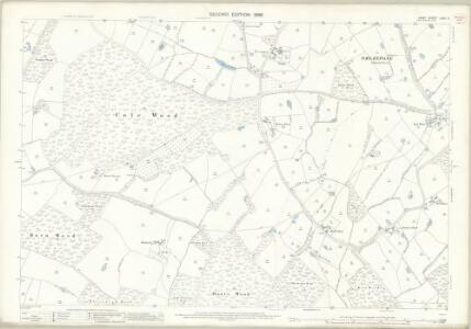 Kent LXXII.11 (includes: Kenardington; Warehorne; Woodchurch) - 25 Inch Map