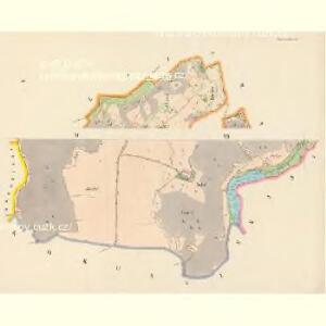 Gestrzebitz - c2860-1-005 - Kaiserpflichtexemplar der Landkarten des stabilen Katasters