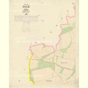 Eger - c2481-1-002 - Kaiserpflichtexemplar der Landkarten des stabilen Katasters