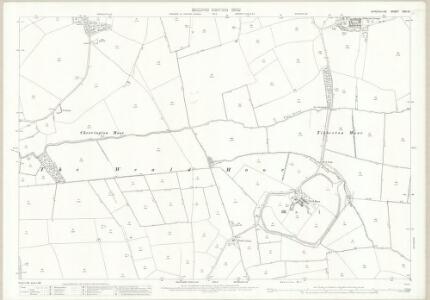 Shropshire XXX.10 (includes: Cherrington; Edgmond; Kynnersley; Tibberton) - 25 Inch Map
