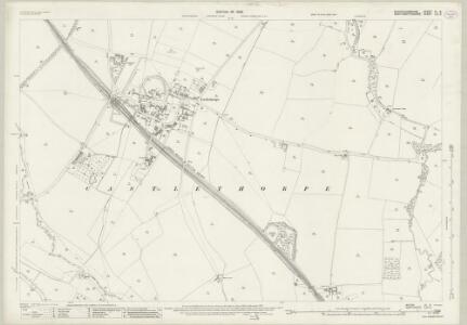 Buckinghamshire IX.3 (includes: Castlethorpe; Hanslope) - 25 Inch Map