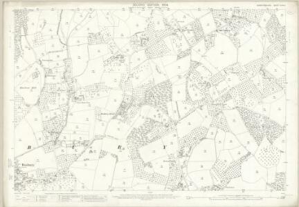 Herefordshire XXXV.4 (includes: Bosbury; Coddington) - 25 Inch Map