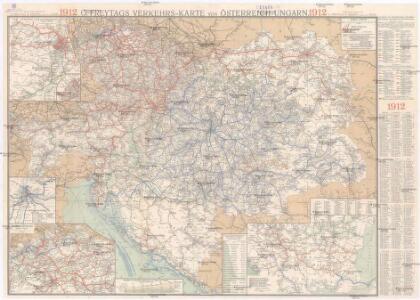 G. Freytags Verkehrs-Karte von Österreich-Ungarn