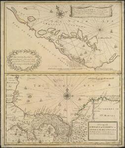 A draft of the Golden & adjacent Islands, with part of ye Isthmus of Darien as it was taken by Capt. Ienefer where ye Scots West-India Company were settled ; A New map of ye Isthmus of Darien in America, the Bay of Panama, the Gulph of Vallona...