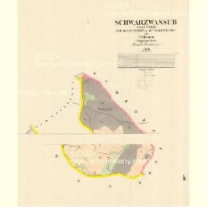 Schwarzwasser - m0374-1-001 - Kaiserpflichtexemplar der Landkarten des stabilen Katasters