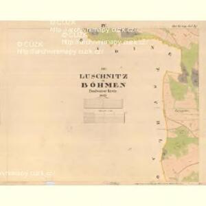 Luschnitz - c5945-2-004 - Kaiserpflichtexemplar der Landkarten des stabilen Katasters