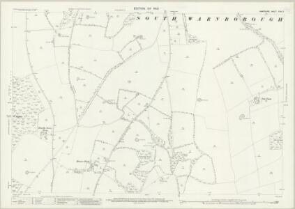 Hampshire and Isle of Wight XXVII.7 (includes: South Warnborough; Upton Gray) - 25 Inch Map