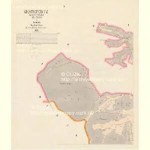 Gestrzebitz - c2860-1-001 - Kaiserpflichtexemplar der Landkarten des stabilen Katasters