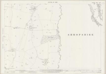 Cheshire LXVI.9 (includes: Adderley; Audlem; Dodcott cum Wilkesley) - 25 Inch Map
