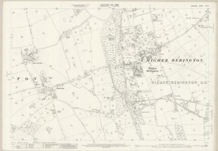 Cheshire XIII.15 (includes: Bebington and Bromborough; Brimstage; Storeton) - 25 Inch Map