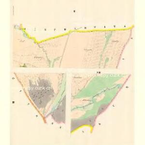 Leitersdorf (Lututowice) - m1597-1-002 - Kaiserpflichtexemplar der Landkarten des stabilen Katasters