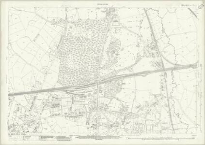 Surrey XV.15 (includes: Farnborough; Hawley) - 25 Inch Map