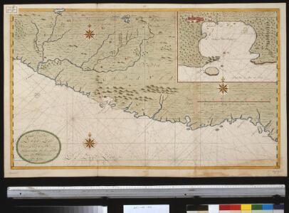 Een gedeelte van de Zuijd-Zee vant land van Nueva Hispaniola van Zacatula tot R. en Pt. Haztatlan int groot