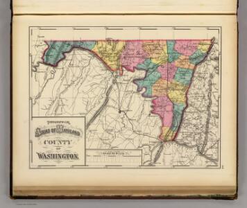 Topographical atlas of Maryland: County of Washington.