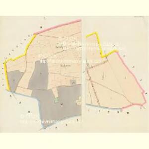 Rzebetsch (Rzebecz) - c2383-1-002 - Kaiserpflichtexemplar der Landkarten des stabilen Katasters