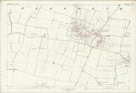 Gloucestershire III.11 (includes: Church Honeybourne; Pebworth) - 25 Inch Map