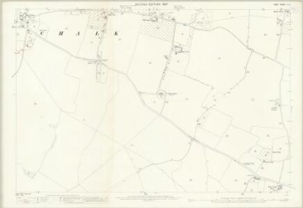 Kent X.12 (includes: Gravesend; Shorne) - 25 Inch Map