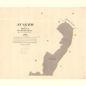 Augezd - m3222-1-002 - Kaiserpflichtexemplar der Landkarten des stabilen Katasters