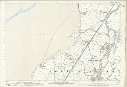 Lancashire XXIV.11 (includes: Bolton Le Sands; Carnforth) - 25 Inch Map