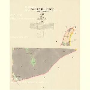 Böhmisch-Lichwe (Czeska-Liebhawa) - c0972-1-001 - Kaiserpflichtexemplar der Landkarten des stabilen Katasters