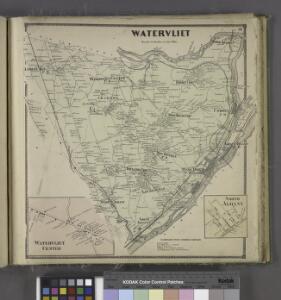 Watervliet [Township]; Watervliet Center [Village]; Watervliet Center Business Directory.; North Albany [Village]