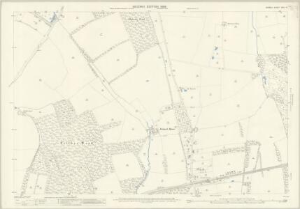 Surrey XXIV.6 (includes: Send; West Clandon) - 25 Inch Map