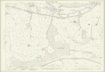 Gloucestershire XXVII.13 (includes: Charlton Kings; Coberley; Dowdeswell) - 25 Inch Map