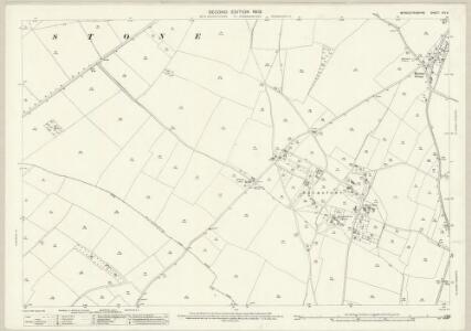 Worcestershire XIV.8 (includes: Chaddesley Corbett; Hartlebury; Stone) - 25 Inch Map