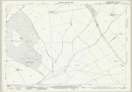 Northamptonshire XXVII.7 (includes: Barnwell; Brington and Molesworth; Clopton; Great Gidding; Luddington; Thurning; Winwick) - 25 Inch Map