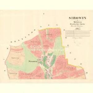Sirowin - m2997-1-001 - Kaiserpflichtexemplar der Landkarten des stabilen Katasters