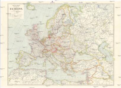 Freytag & Berndts Handkarte von Europa