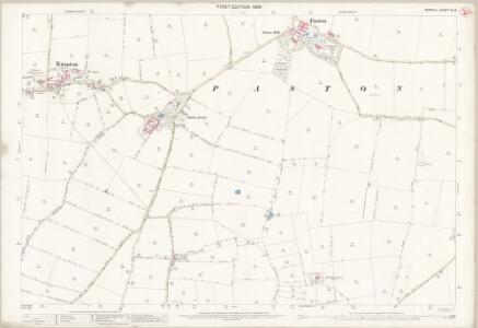Norfolk XX.15 (includes: Bacton; Knapton; Paston) - 25 Inch Map