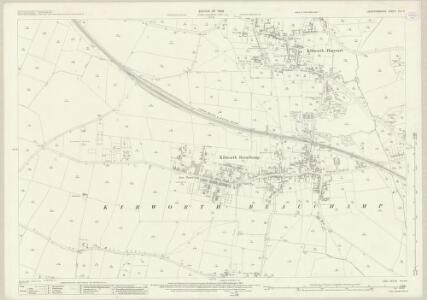 Leicestershire XLV.6 (includes: Kibworth Beauchamp; Kibworth Harcourt; Saddington; Smeeton Westerby) - 25 Inch Map