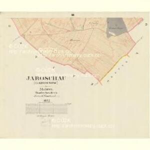 Jaroschau (Garossow) - m1046-1-005 - Kaiserpflichtexemplar der Landkarten des stabilen Katasters