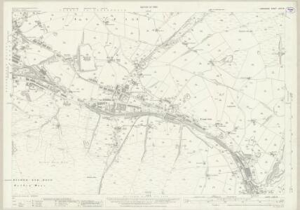 Lancashire LXXII.16 (includes: Bacup; Whitworth) - 25 Inch Map