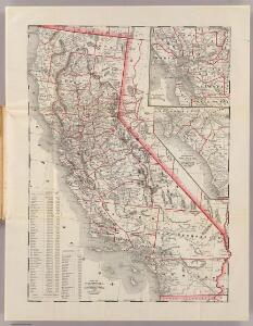 Map of California.