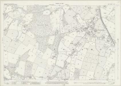 Kent LXI.12 (includes: Brenchley; Horsmonden) - 25 Inch Map